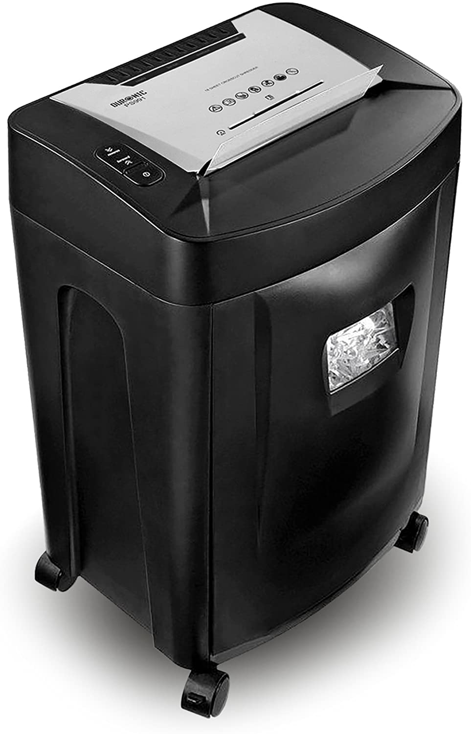 Duronic Paper Shredder PS991, 18 X A4 Sheets at a Time, Destroys Credit Cards & CDs , Electric Best Shredder For Home