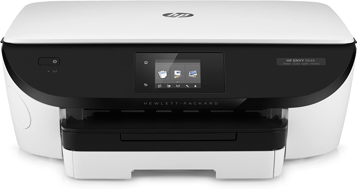  HP Envy 5646 e-All-in-One Inkjet A4 Wifi White – Multifunction printer, Best Inkjet Printer uk reviews