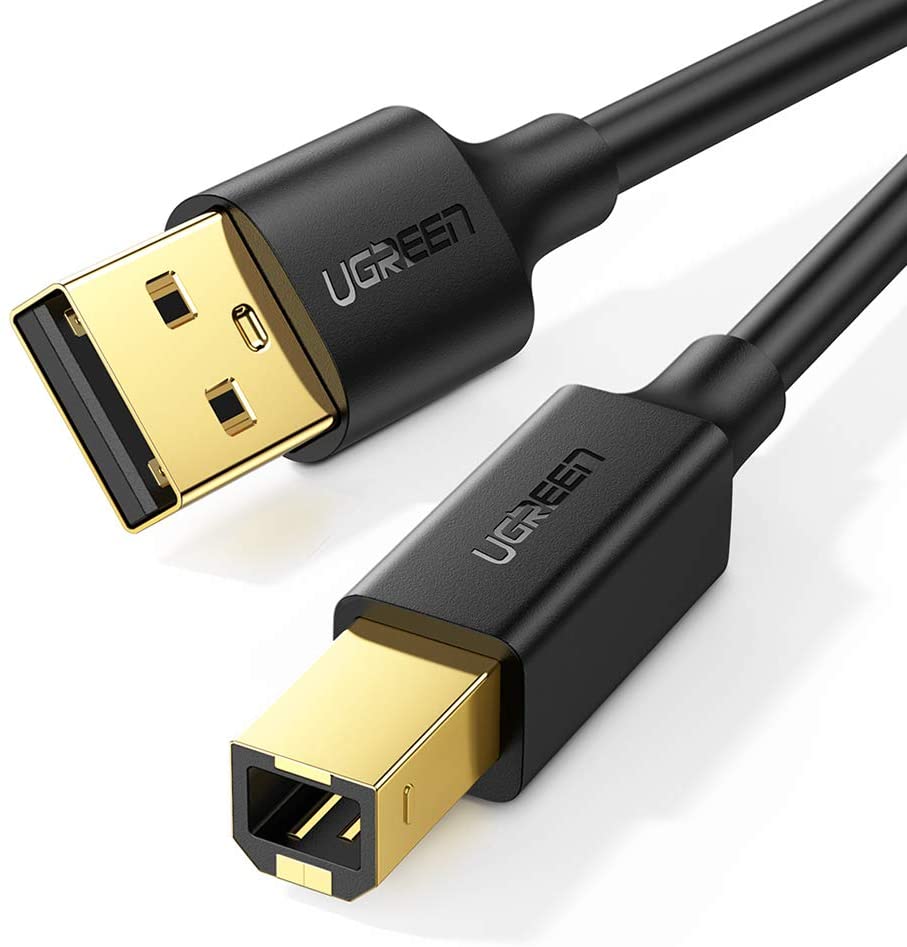UGREEN Printer USB Cable, USB Type B Lead, USB 2.0 A Male to B Male Scanner Cord Compatible with Printers uk reviews