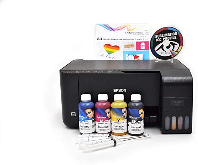  Ink Experts Dye Sublimation A4 Printer Bundle - Compatible with Epson L3111 inc and Inktec Sublinova Inks uk reviews