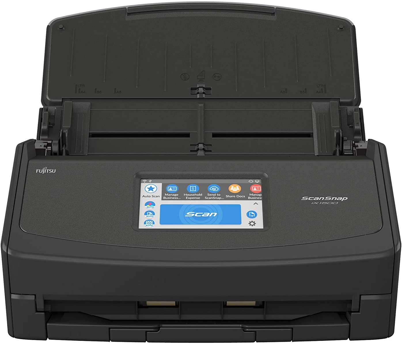 ScanSnap iX1500 Black Document Scanner – Desktop, A4, Double Sided with WiFi, Touchscreen, USB 3.1 uk reviews