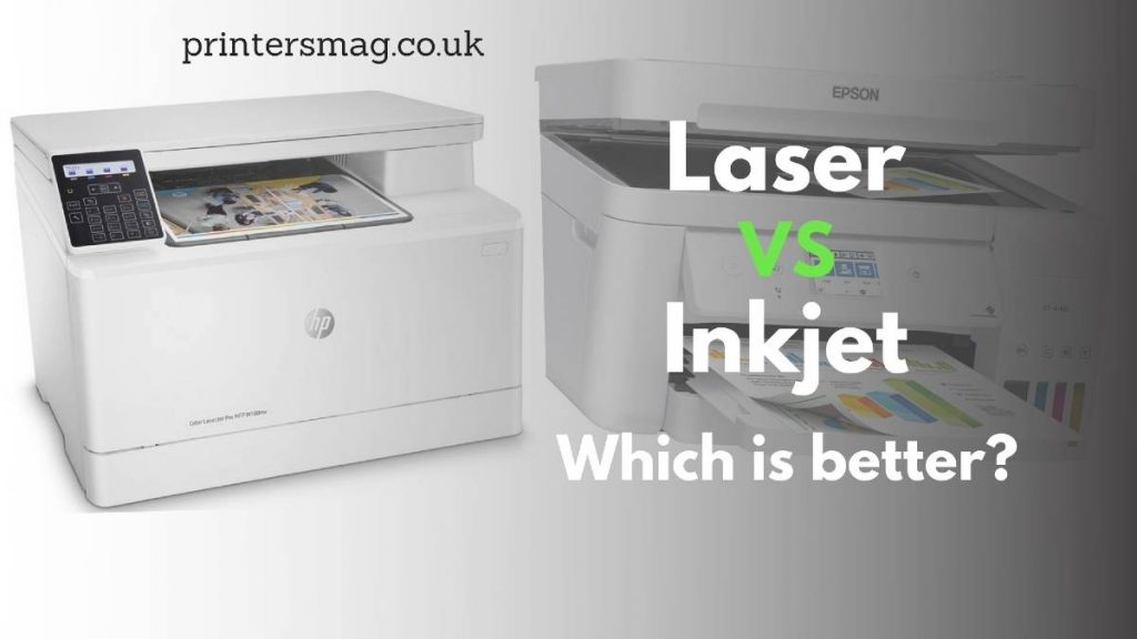 Laser Vs Inkjet Printer, Which is better
