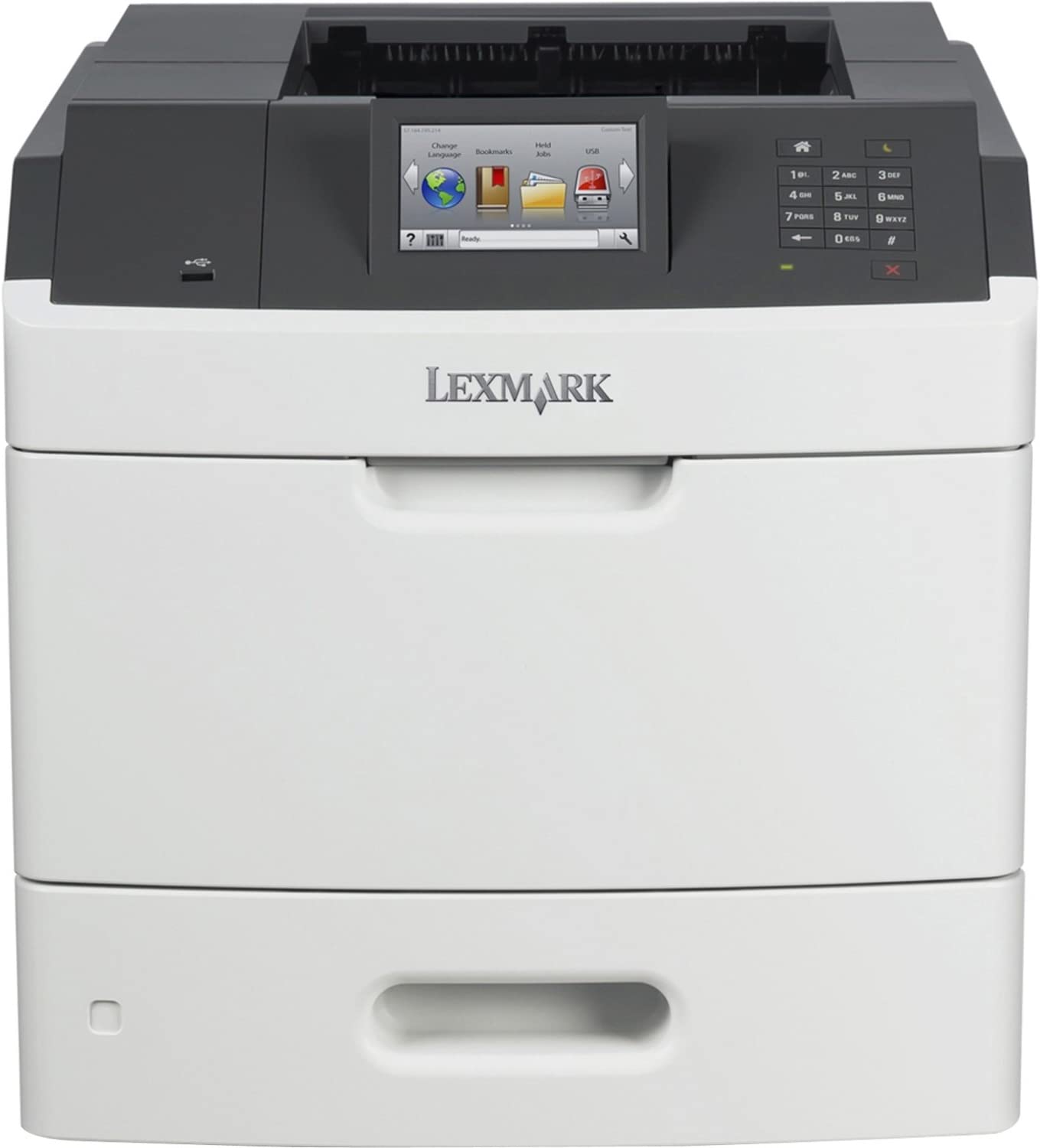 Lexmark MS810de 1200 x 1200dpi A4 Colour Laser Printer (Laser Colour 1200 x 1200 dpi, A4, 650 Sheets, 55 ppm)